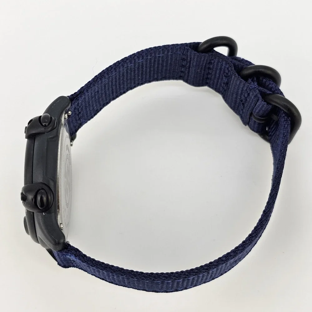 Timex Expedition 866 Men's Watch 39MM NEW Dark Blue Nylon Bands‎ New Battery